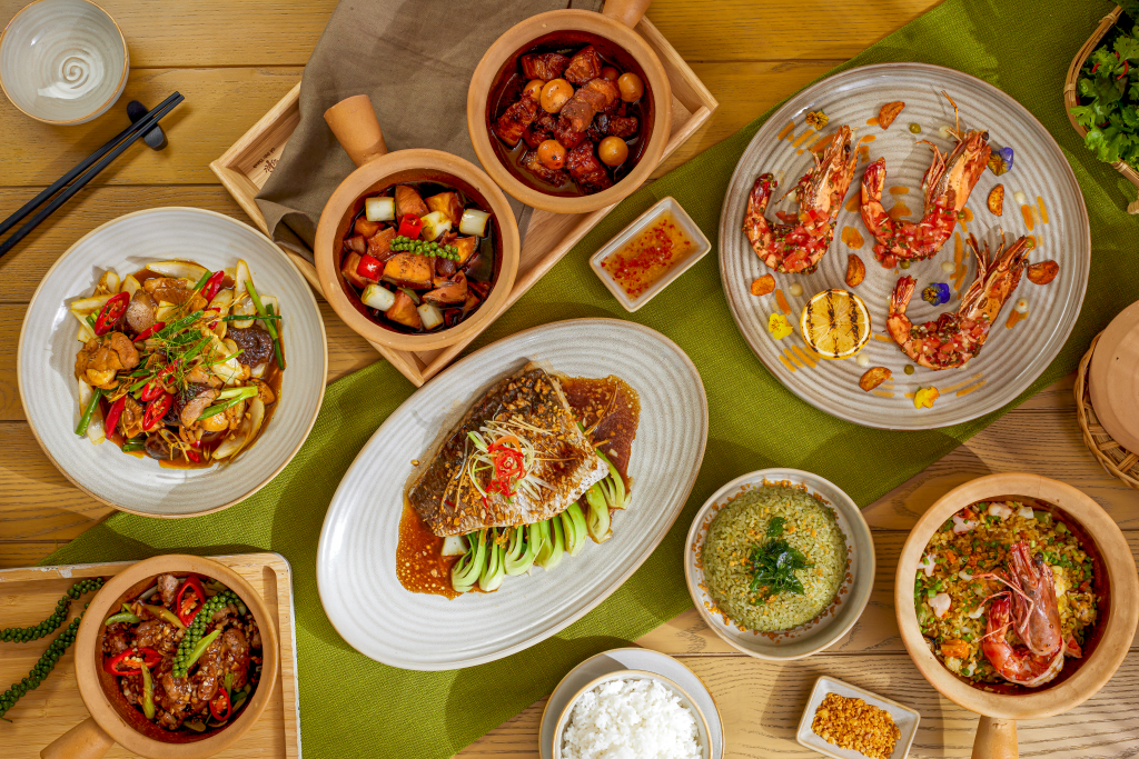 Vietnamese food at Fusion Resort & Villas Da Nang